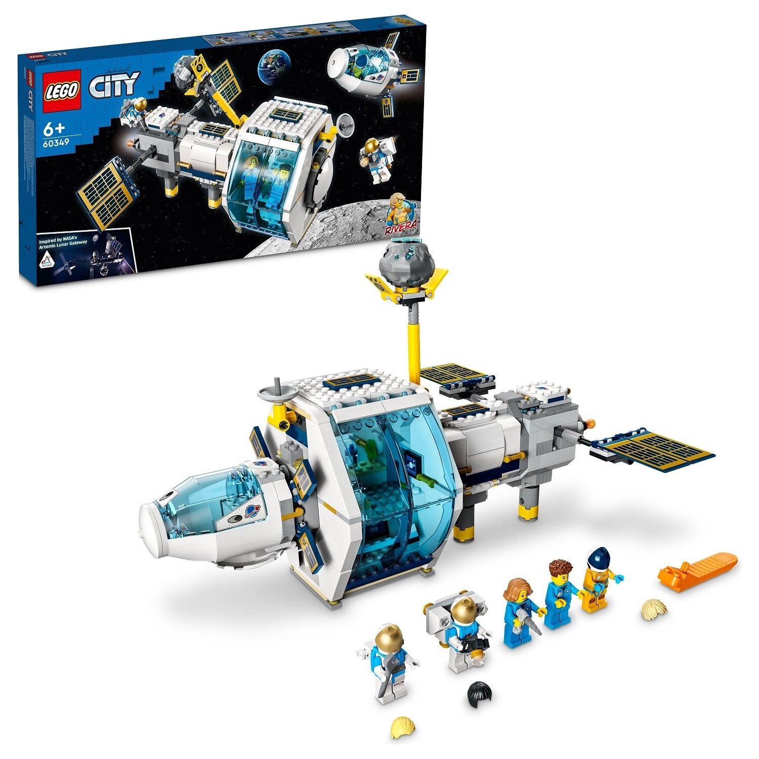 Конструктор LEGO CITY Лунная космическая станция - фото 1