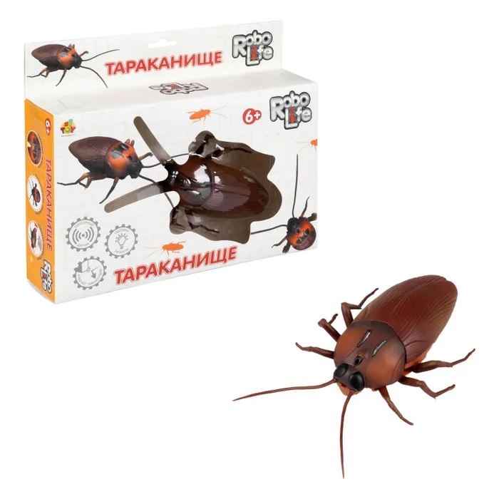 Игрушка интерактивная Таракан на батарейках Robolife - фото 1