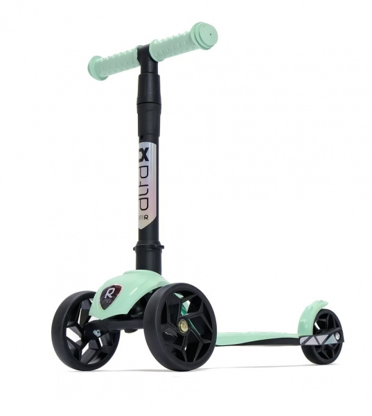 Самокат 3-х колесный Alfa Mini R голуб. - фото 1