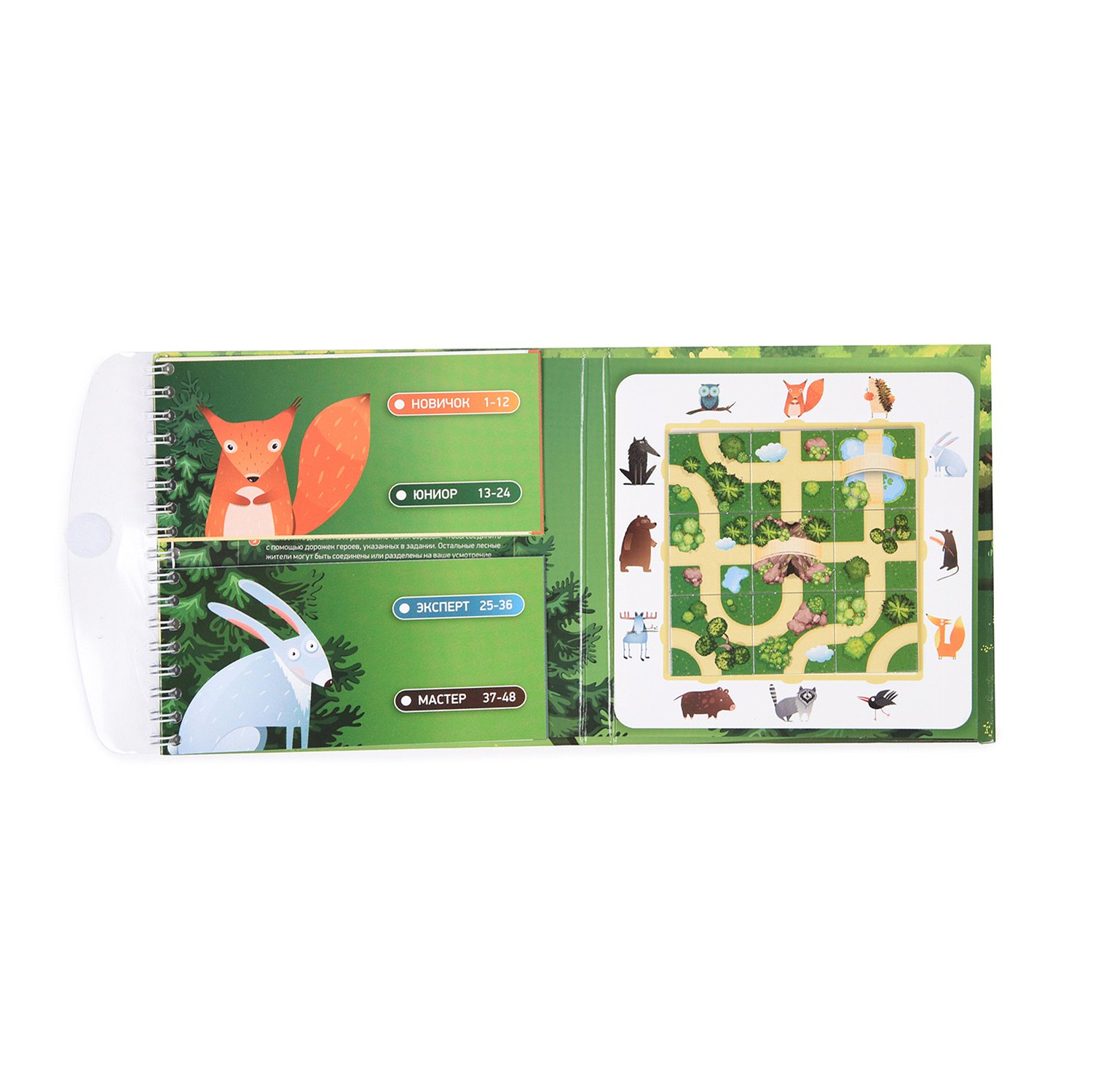 Настольная игра магнитная Лесные гости  - миниатюра 2