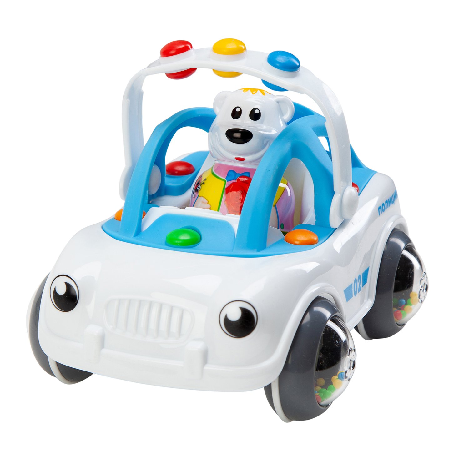 Машинка Полиция Ватрушка - фото 1