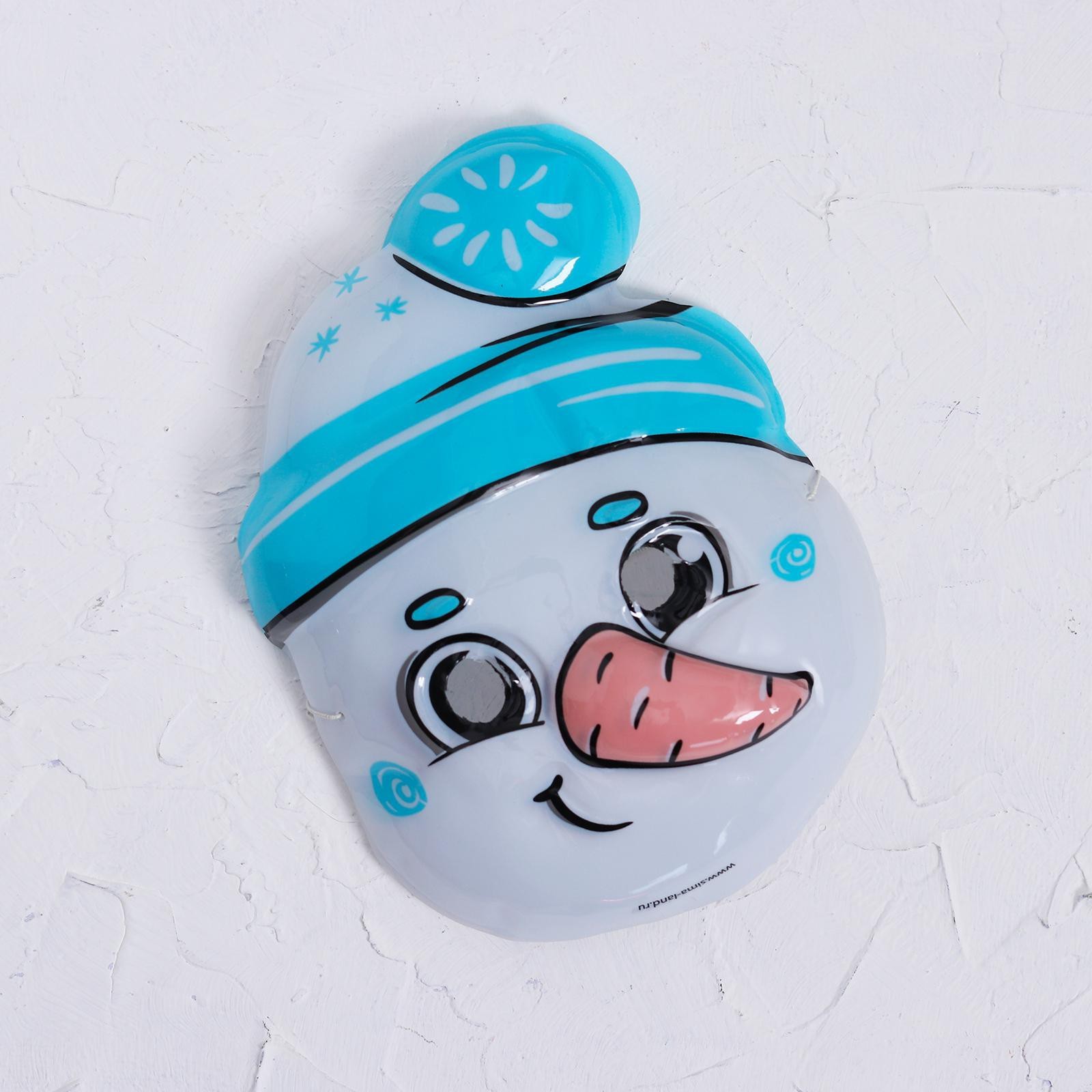 Маска Снеговичек - фото 1