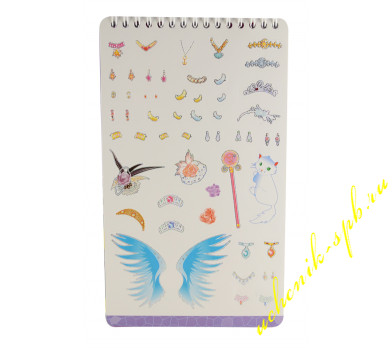 Блокнот дизайнера 14*24 Принцессы TZ - миниатюра 2