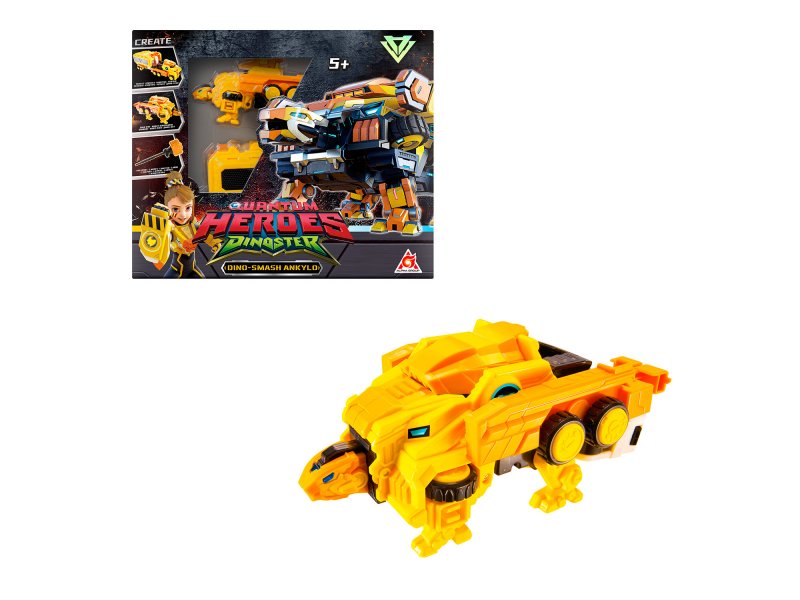 Трансформер Диностер Дино - бот Анкило Смэш 4в1 - фото 1