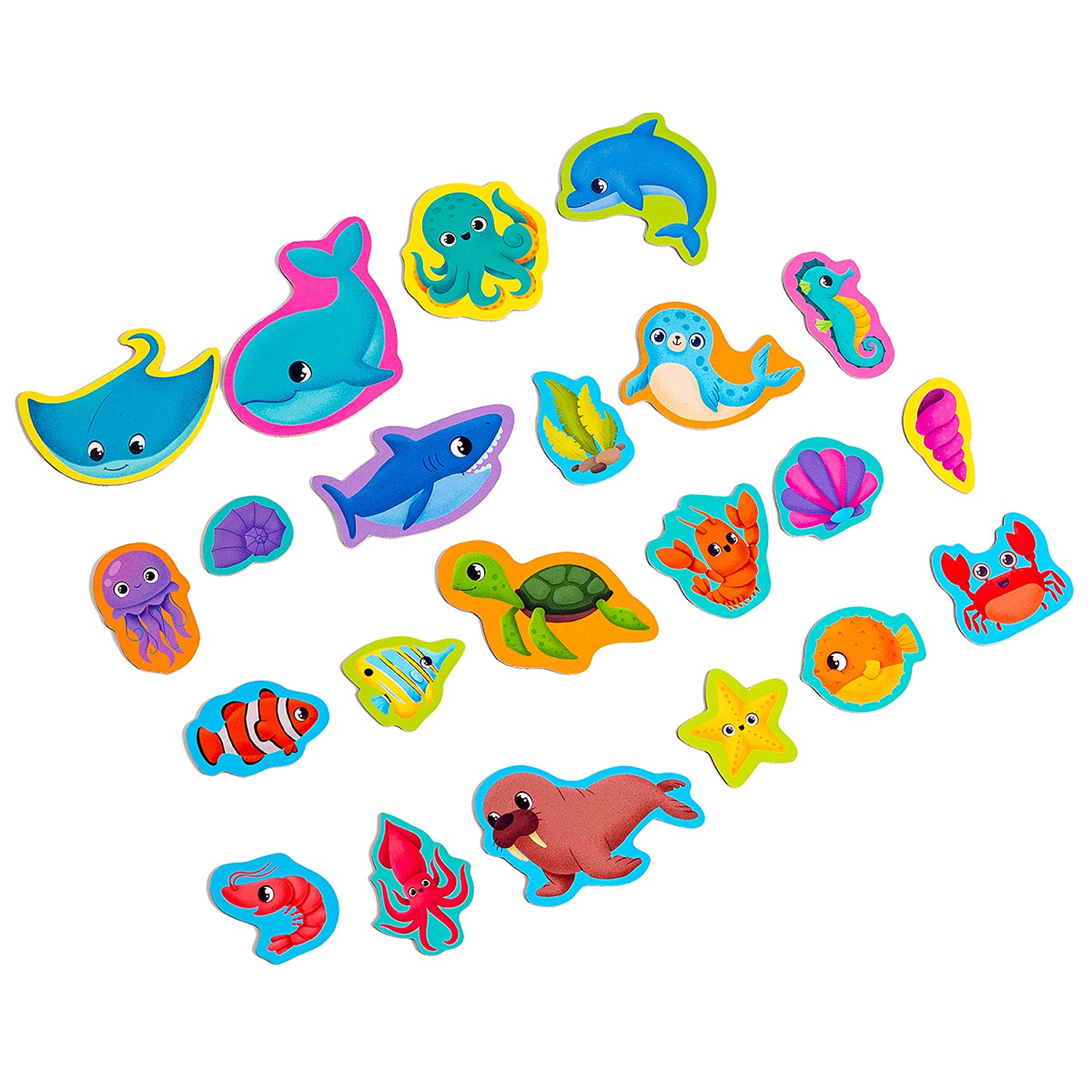 Настольная игра магнитная Морские жители - фото 1