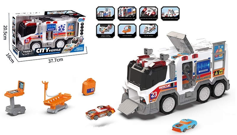 Машина Скорая инерц. свет, звук - фото 1