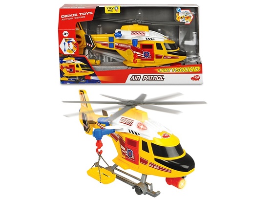 Спасательный вертолет 41 см. свет,звук - фото 1
