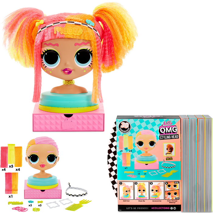 Голова LOL для моделирования причесок - фото 1