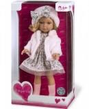 Кукла винил 36см в платье, шапочке, ботиночках - миниатюра 3