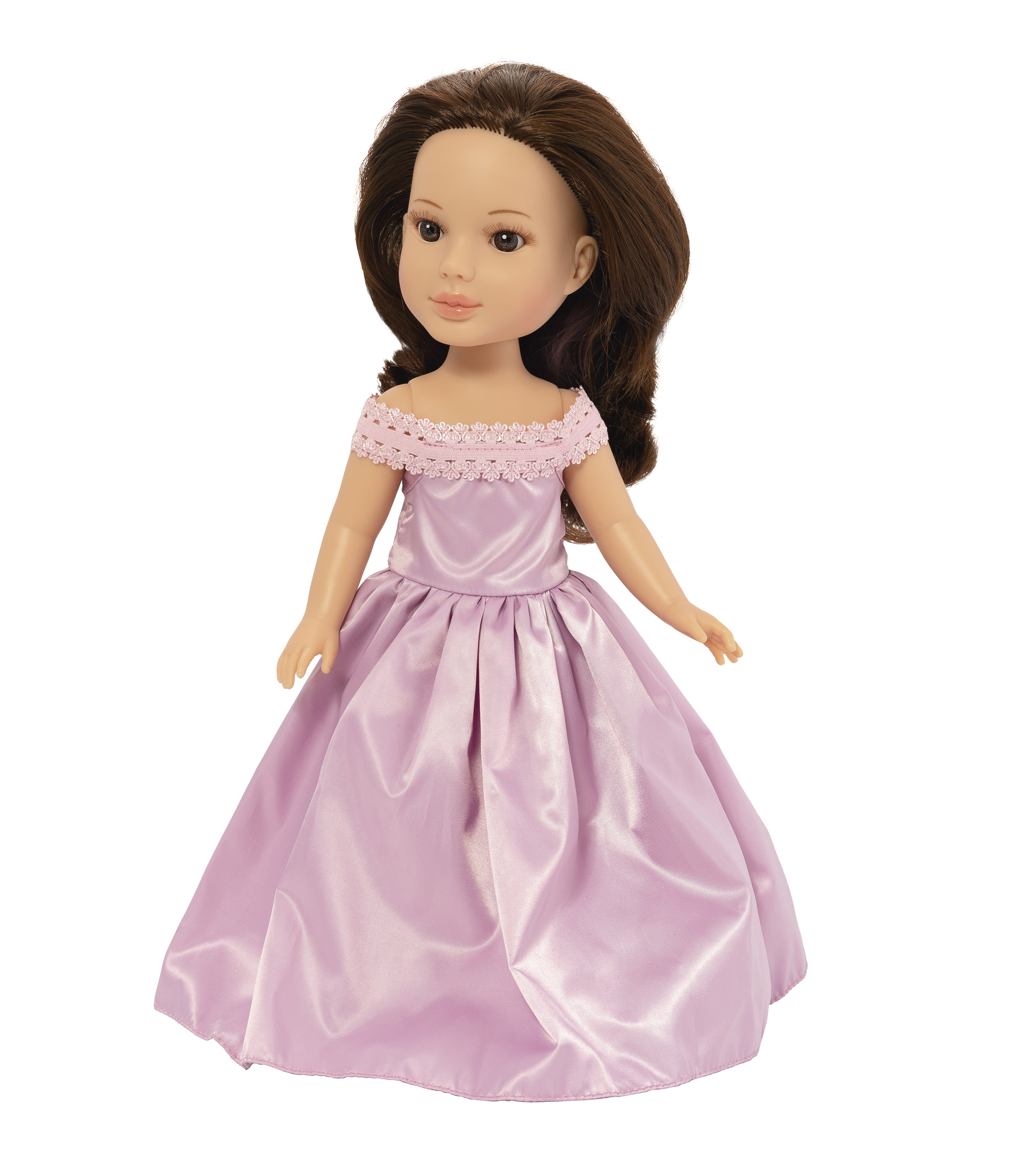 Кукла Арина с веснушками шатенка Весна - фото 1