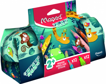 Пенал с наполнением Jungle Fever Maped - миниатюра 2