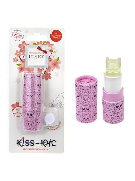 Парфюмированный стик Kiss-Кис Цвет вишни Lukky - миниатюра 2