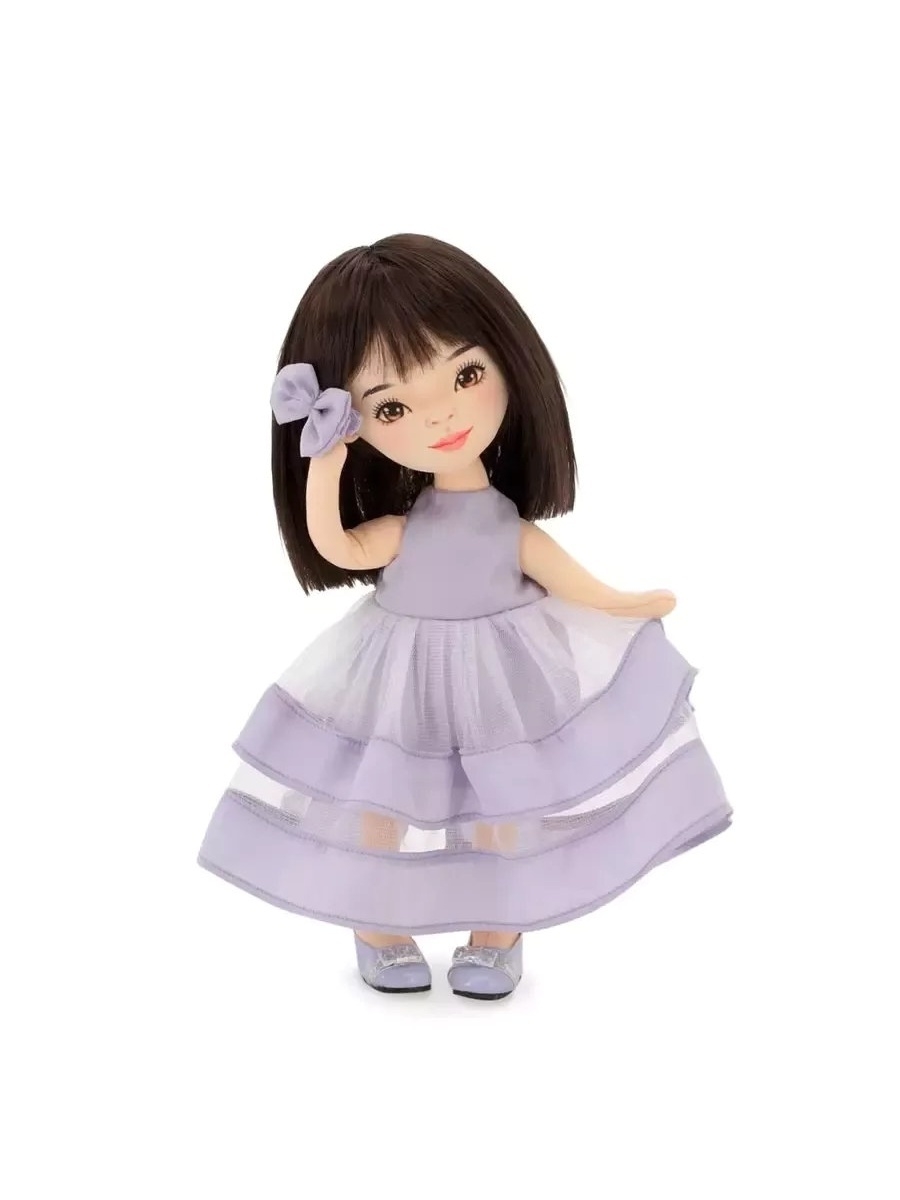 Кукла ORANGE Lilu в фиол. платье - фото 1