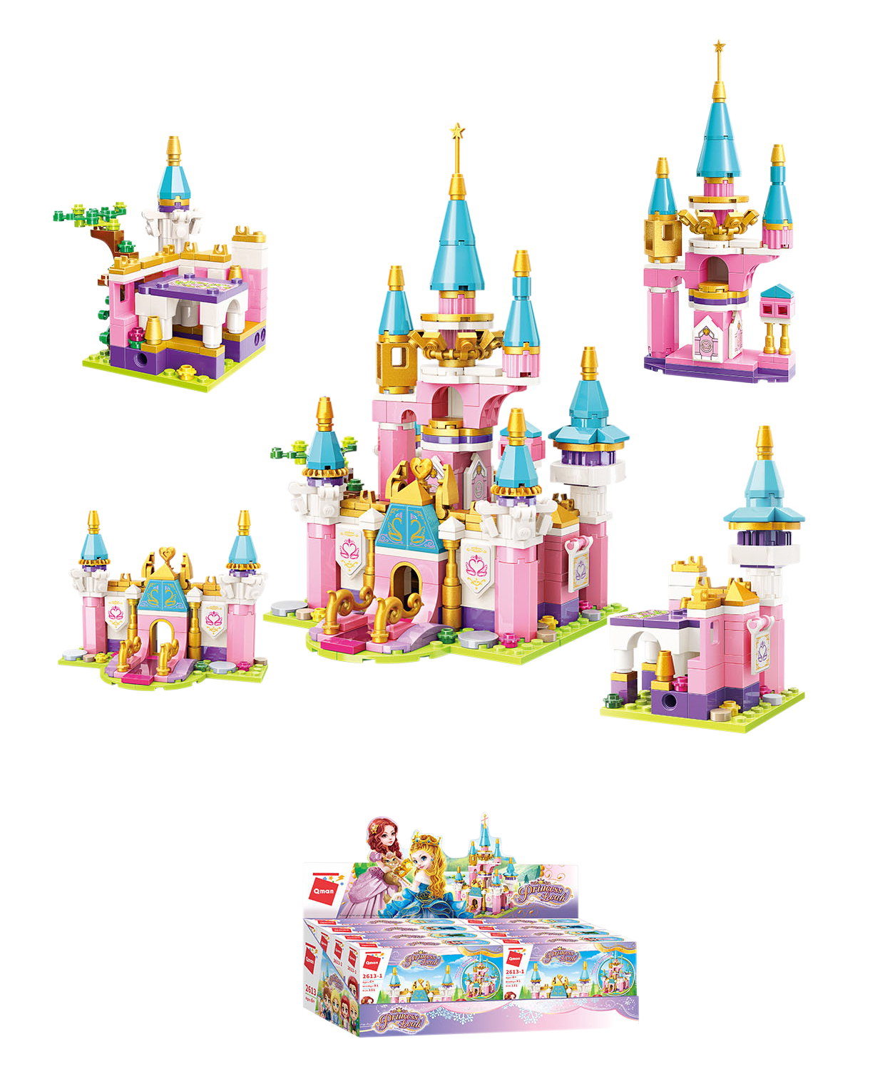 Конструктор Замок принцессы в ассорт. - фото 1