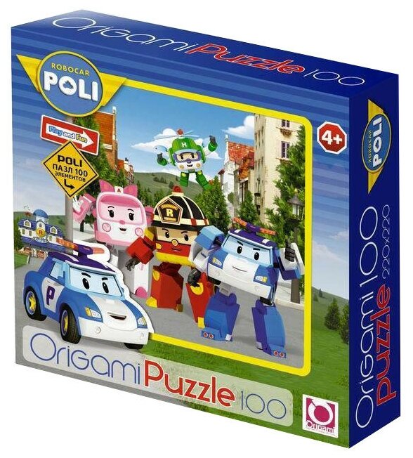 Пазл 100 Робокар Поли - фото 1