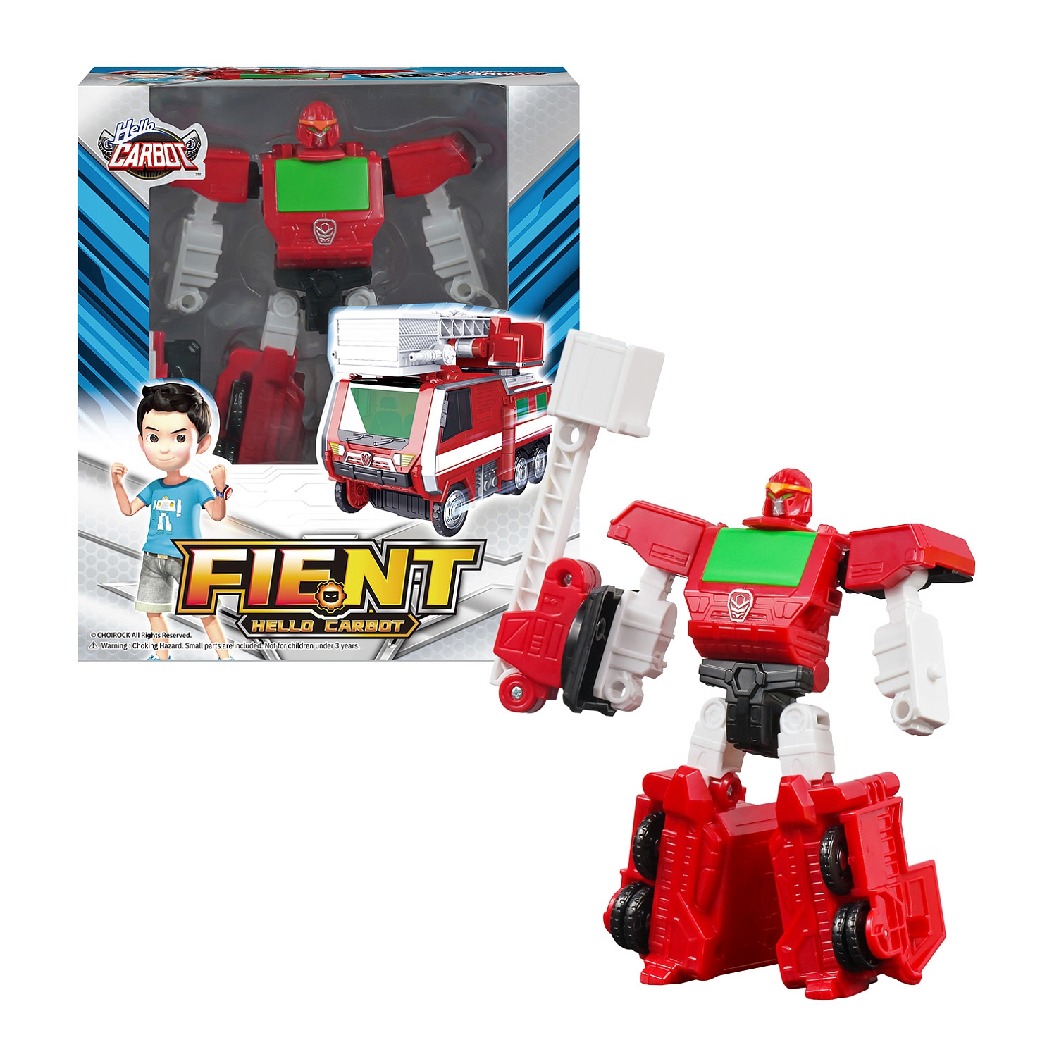 Трансформер Карбот Fient 15cм S7 - фото 1