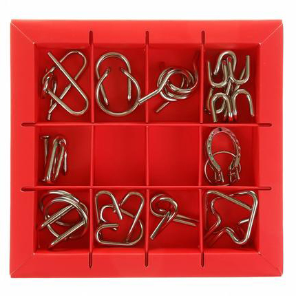 Головоломка Eureka 10шт красн. - миниатюра 2