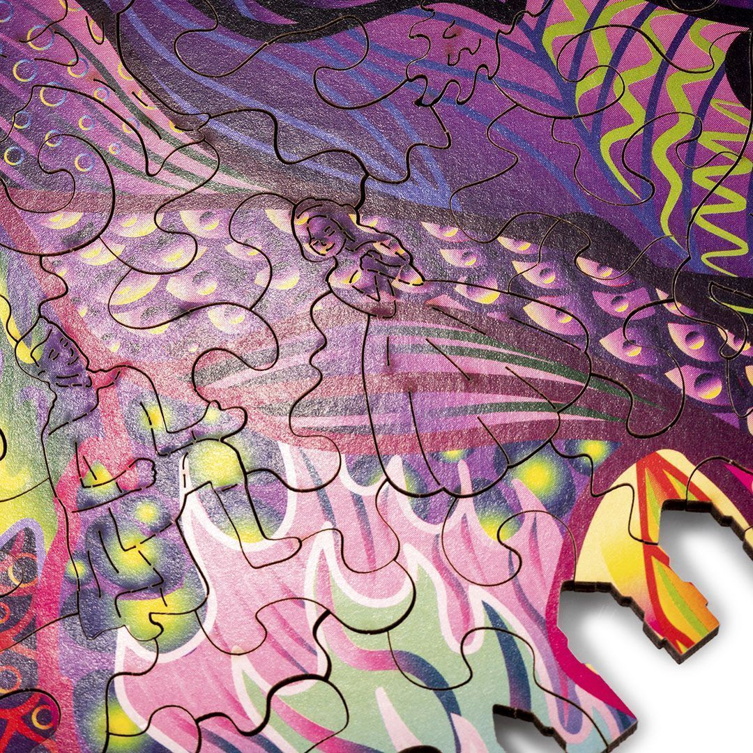 Пазл деревянный Волшебный Дракон Wood Trick - миниатюра 3