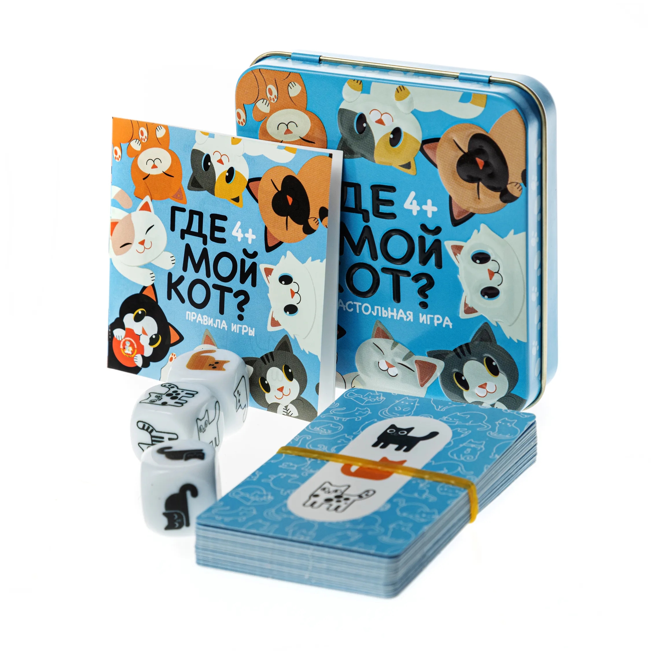 Настольная игра Где мой кот? ДК - фото 1