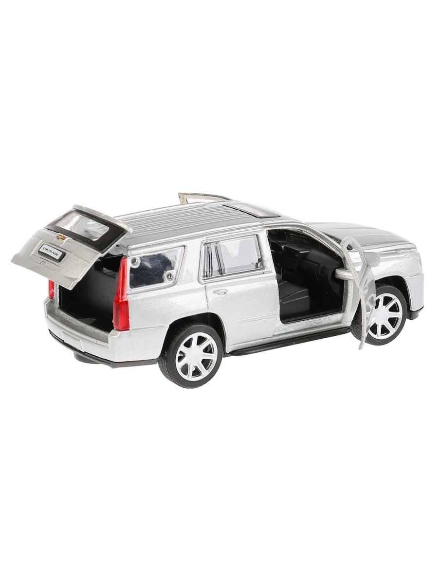 Модель мет. ТЕХНОПАРК Cadillac сереб. - миниатюра 2