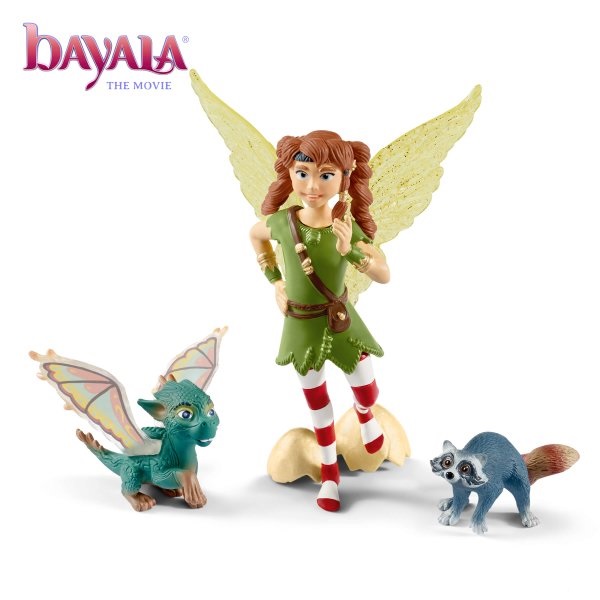 Фигурка коллекционная Эльфийка Марвин с Нугуром и Пиу SCHLEICH