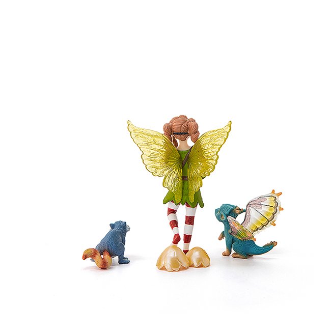 Фигурка коллекционная Эльфийка Марвин с Нугуром и Пиу SCHLEICH, фото 2