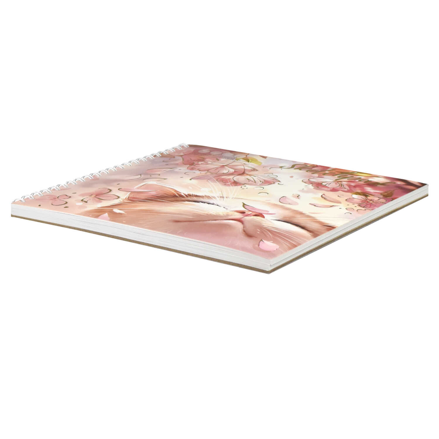 Скетчпад бел. бум. 100г/м2 195*195мм 40л. Лучезарный кот Феникс - миниатюра 3