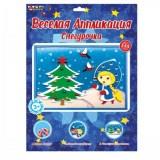  Аппликация Снегурочка - фото 1