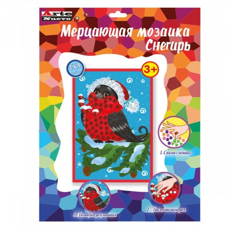 Мозаика мягк. Снегирь - фото 1