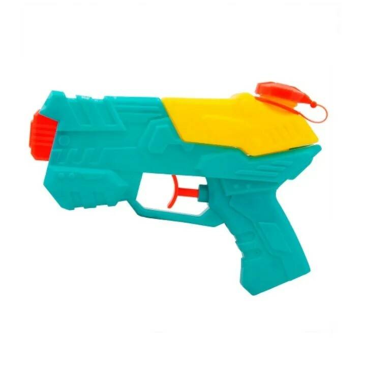 Пистолет водный 16 см в асс. в/п - фото 1