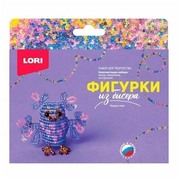 Плетение из бисера Мудрая сова - фото 1