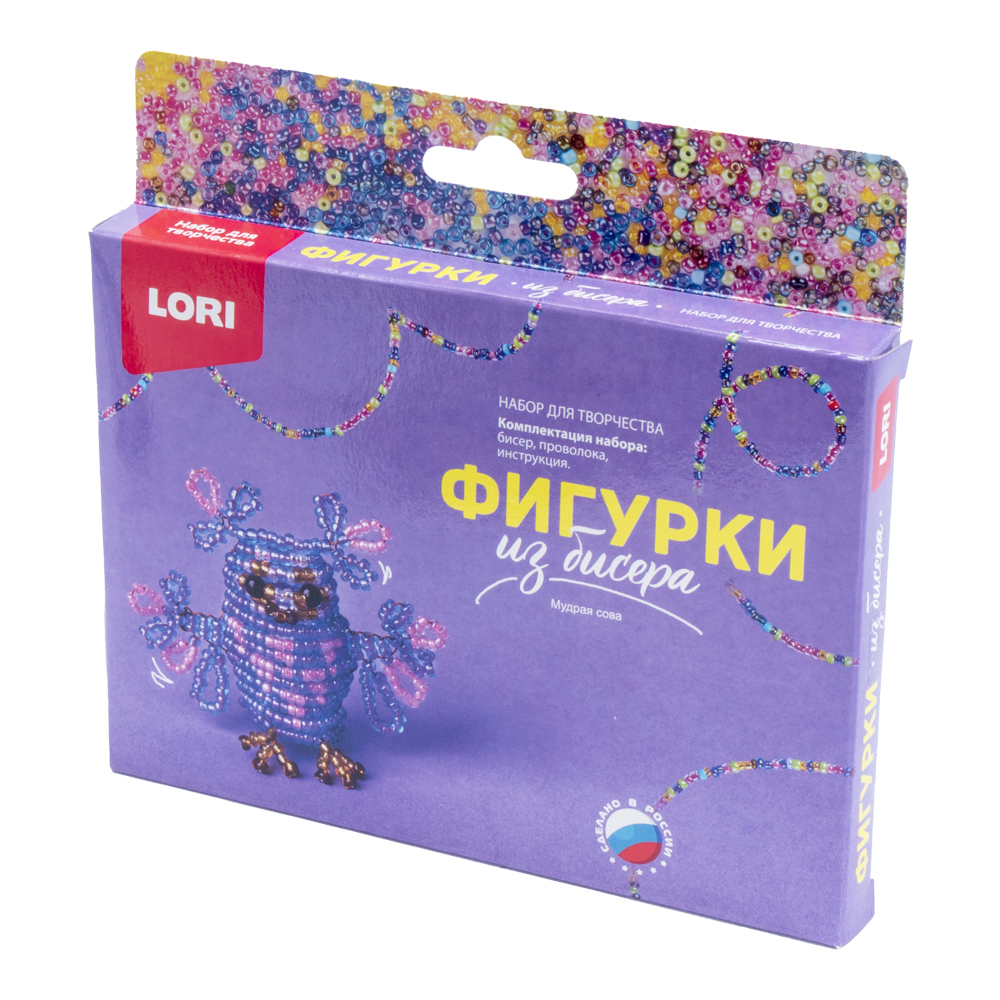 Плетение из бисера Мудрая сова - миниатюра 2