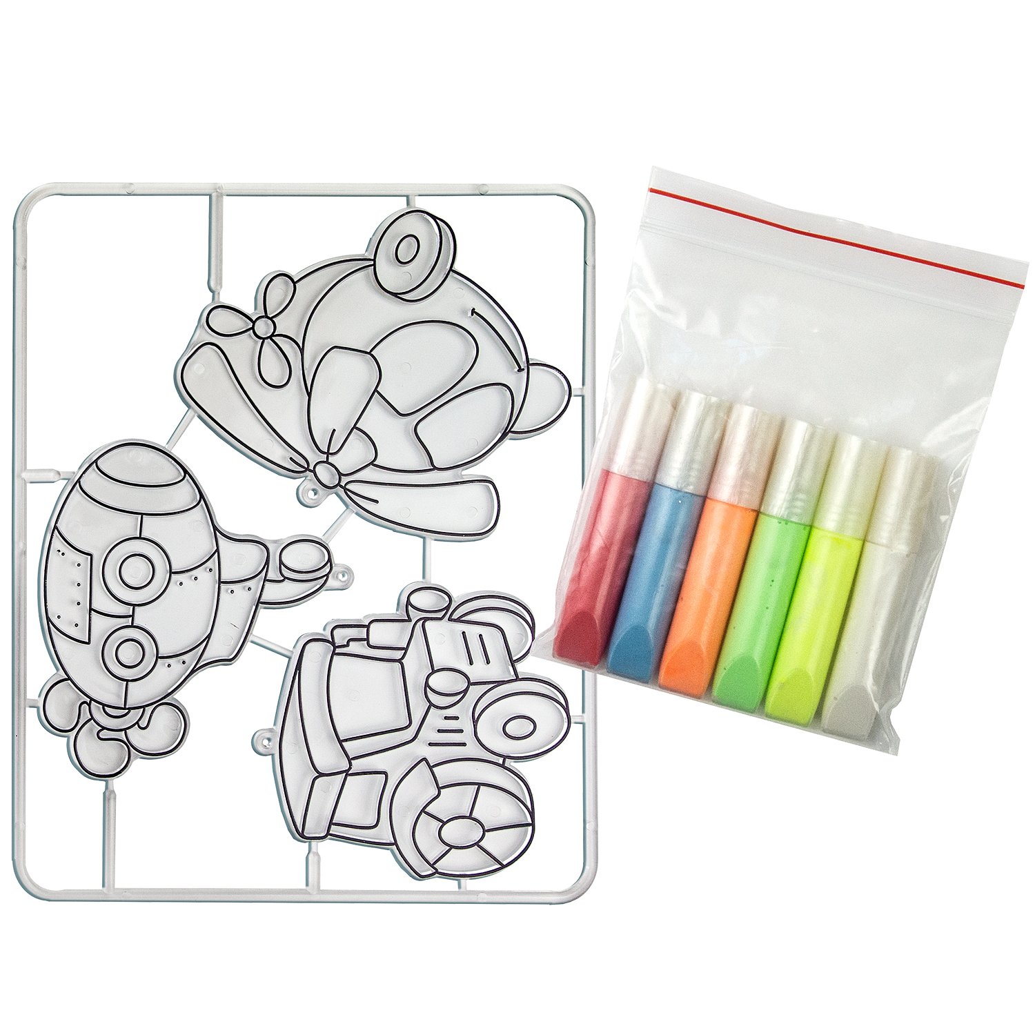 Краски витражные Поиграем в путешествие ЛУЧ - миниатюра 2