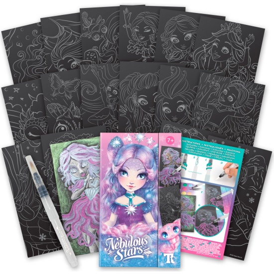 Раскраска - скетчбук Nebulous stars - фото 1