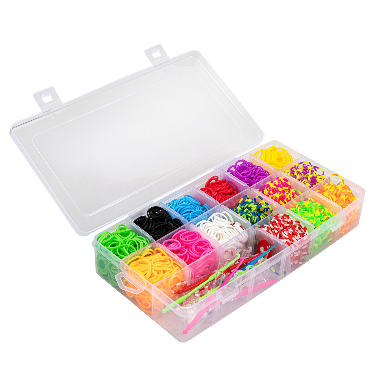 Резиночки для плетения Мега набор 1500 шт Hobbius - миниатюра 2