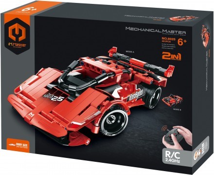 Конструктор QIHUI радиоуправляемый Багги и Гонка 2 в 1 341д. - миниатюра 2