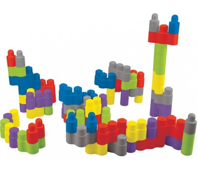 Конструктор блочный Мега блоки 75 дет. - миниатюра 3