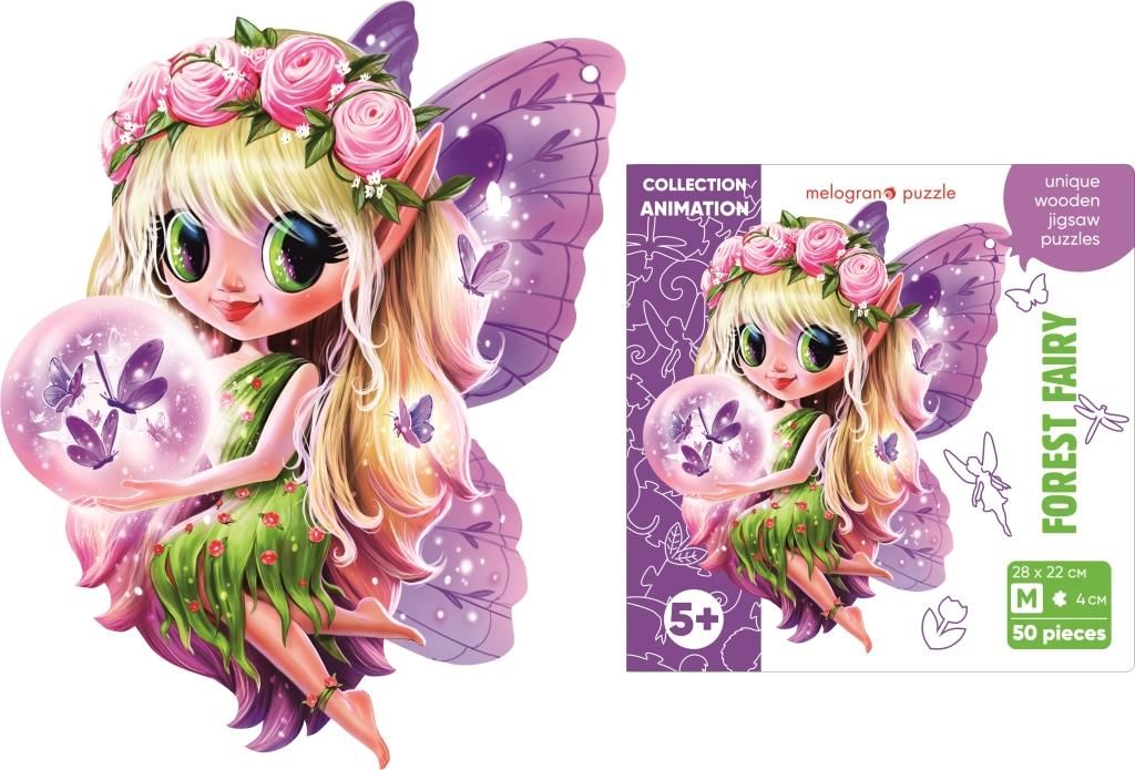 Пазл деревянный Лесная фея 50 дет. Collection Animation - миниатюра 2