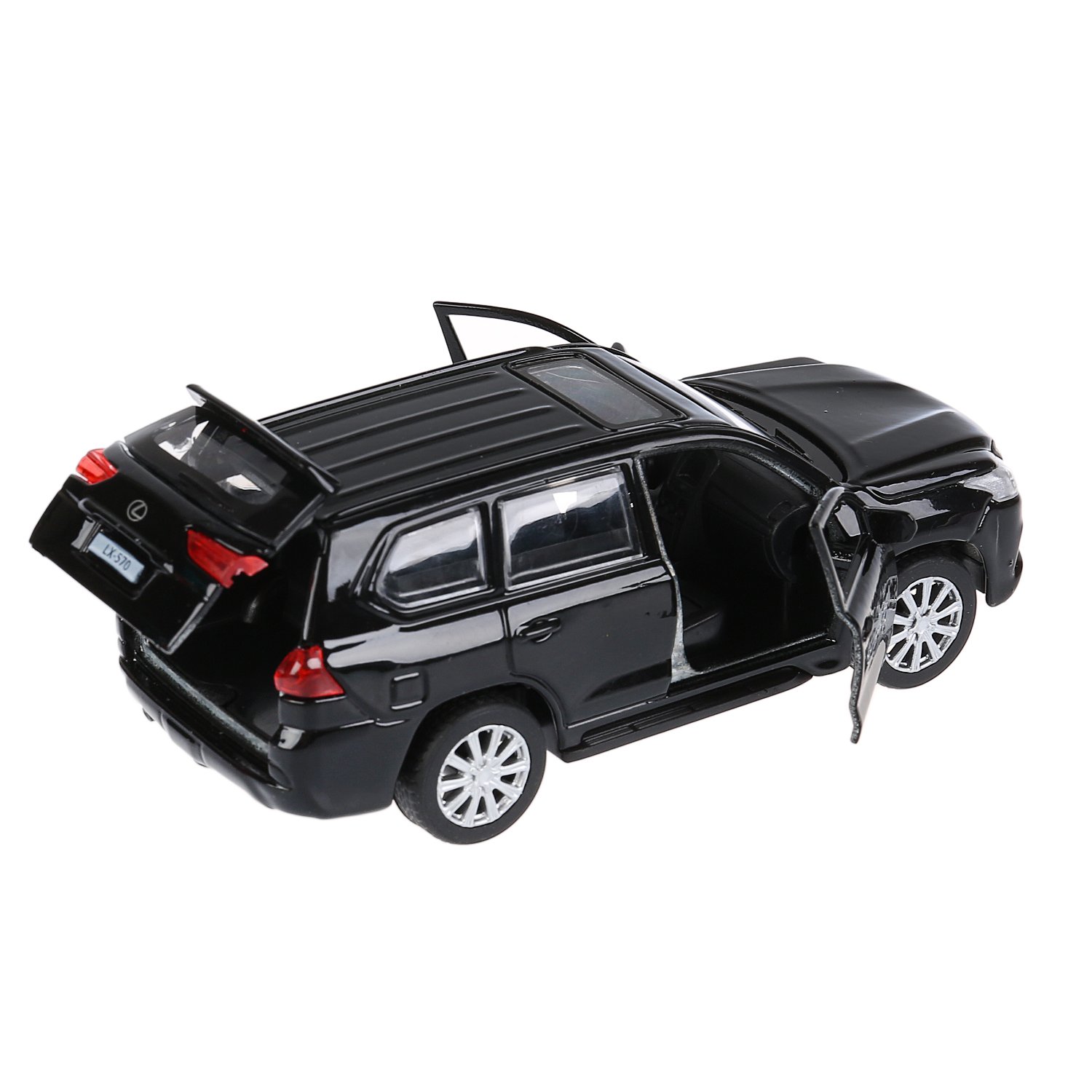 Машина металлическая ТЕХНОПАРК LEXUS LX-570 черн. - миниатюра 3