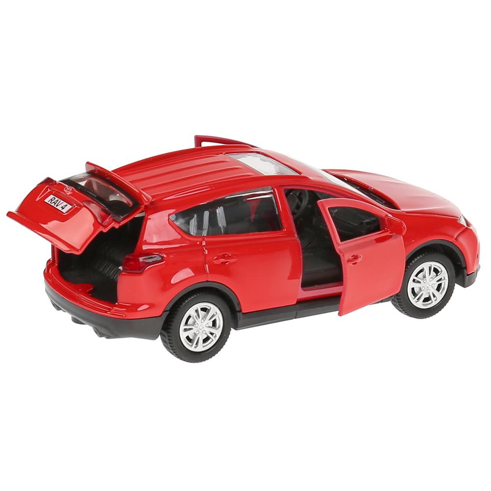 Машина металлическая ТЕХНОПАРК TOYOTA RAV4 красн. - фото 1