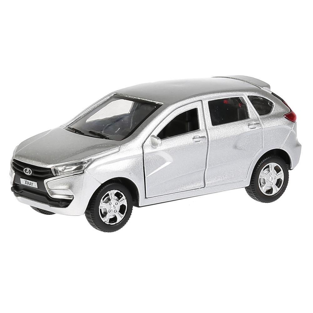 Машина металлическая ТЕХНОПАРК LADA XRAY сереб. - миниатюра 2