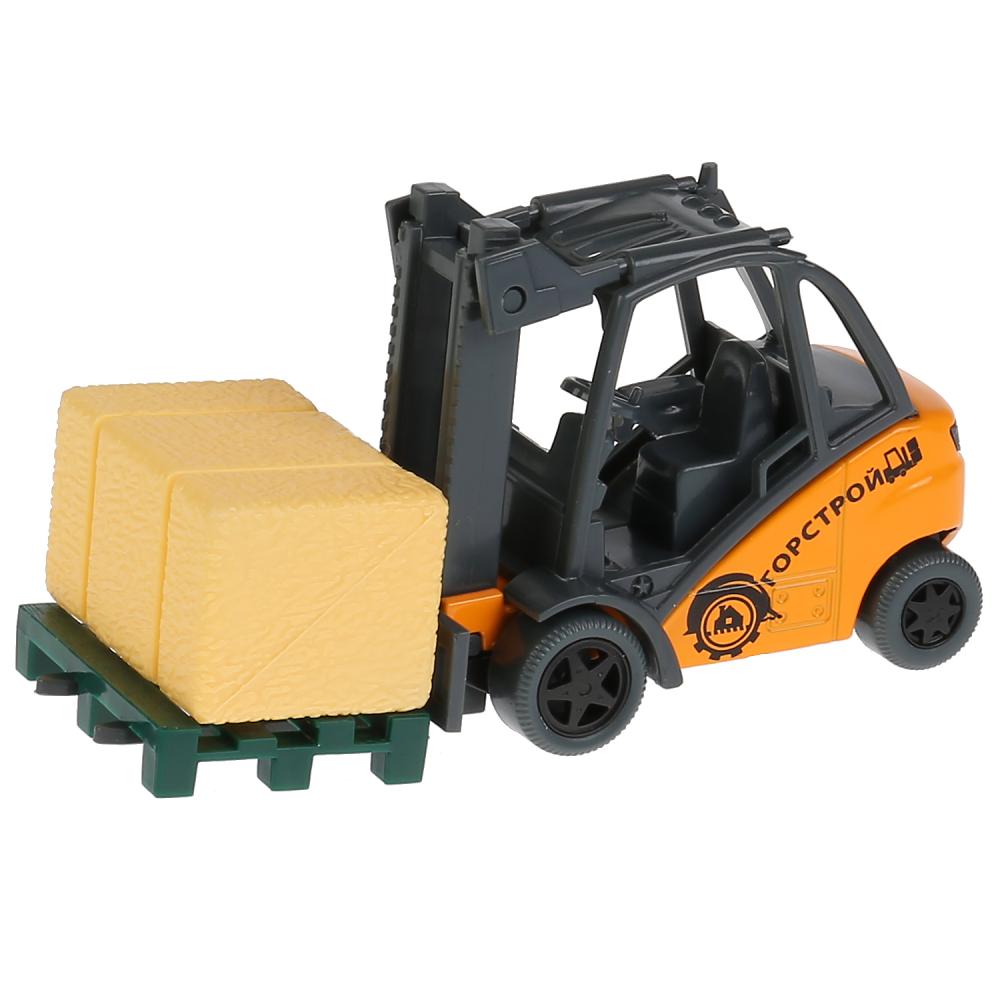 Модель мет. ТЕХНОПАРК Погрузчик U1401B-1 - фото 1