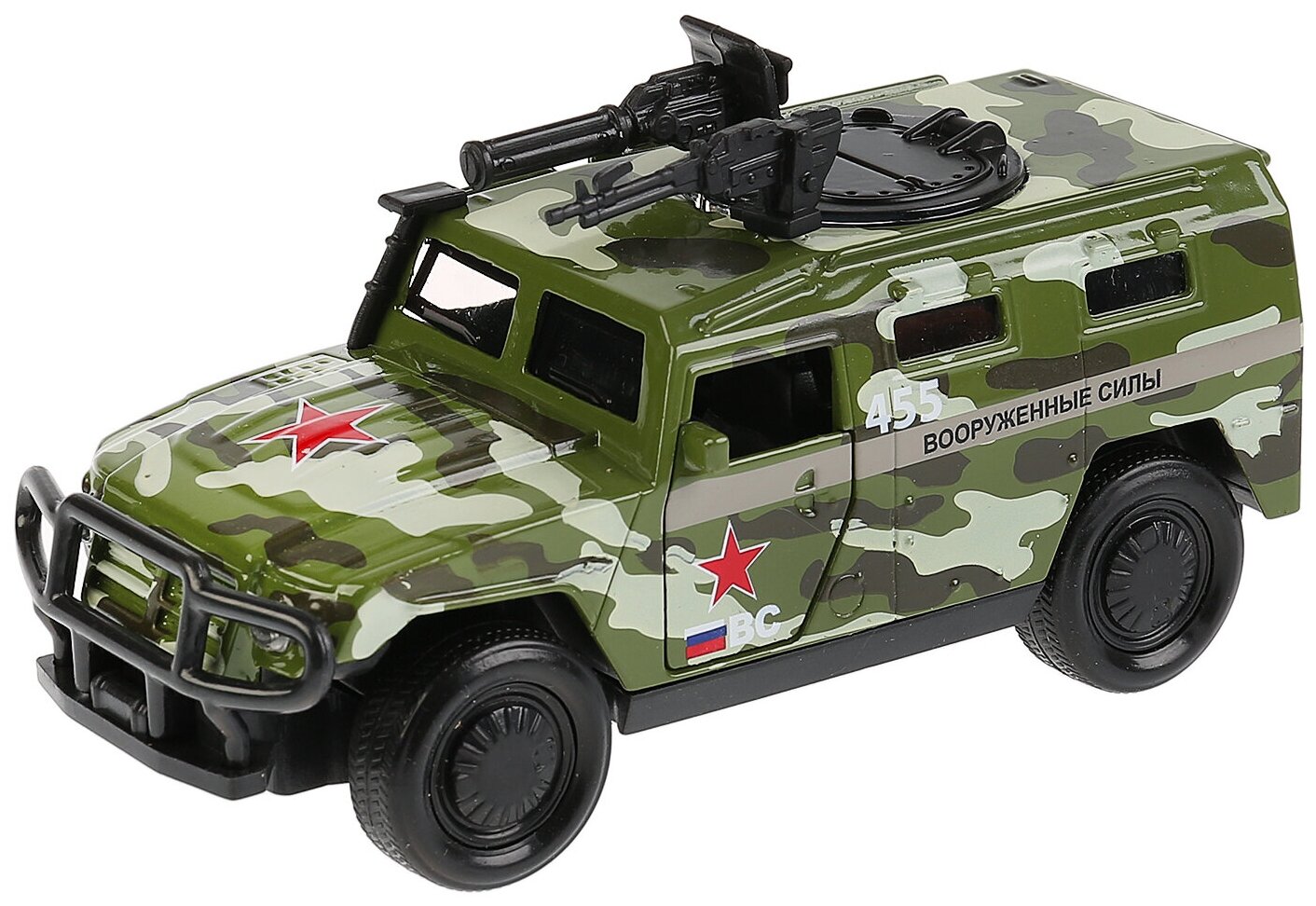 Модель мет. Бронемашина военн. ТЕХНОПАРК - фото 1