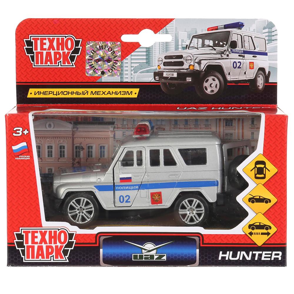 Машина металлическая ТЕХНОПАРК УАЗ Хантер Полиция - фото 1