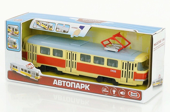 Модель мет. Трамвай звук, свет - фото 1