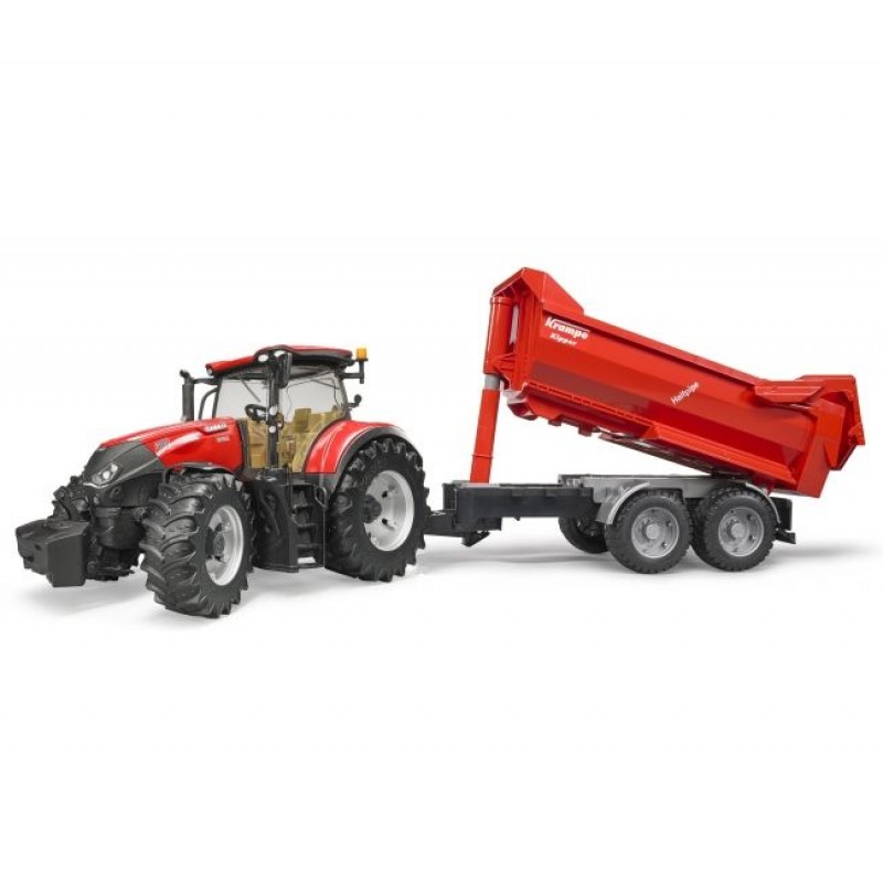 Трактор Optum с прицепом Bruder - фото 1