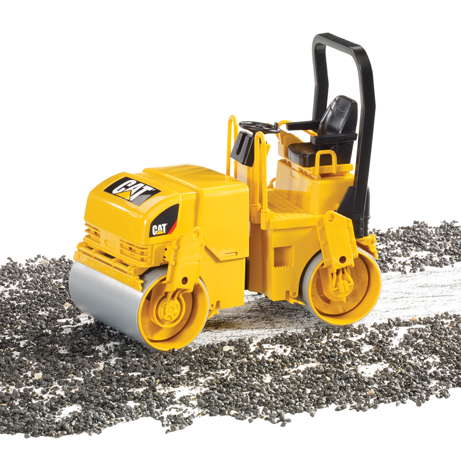 Каток CAT двухвальцовый Bruder - миниатюра 2