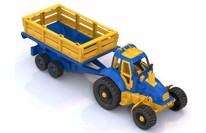 Трактор с прицепом Нордпласт - фото 1