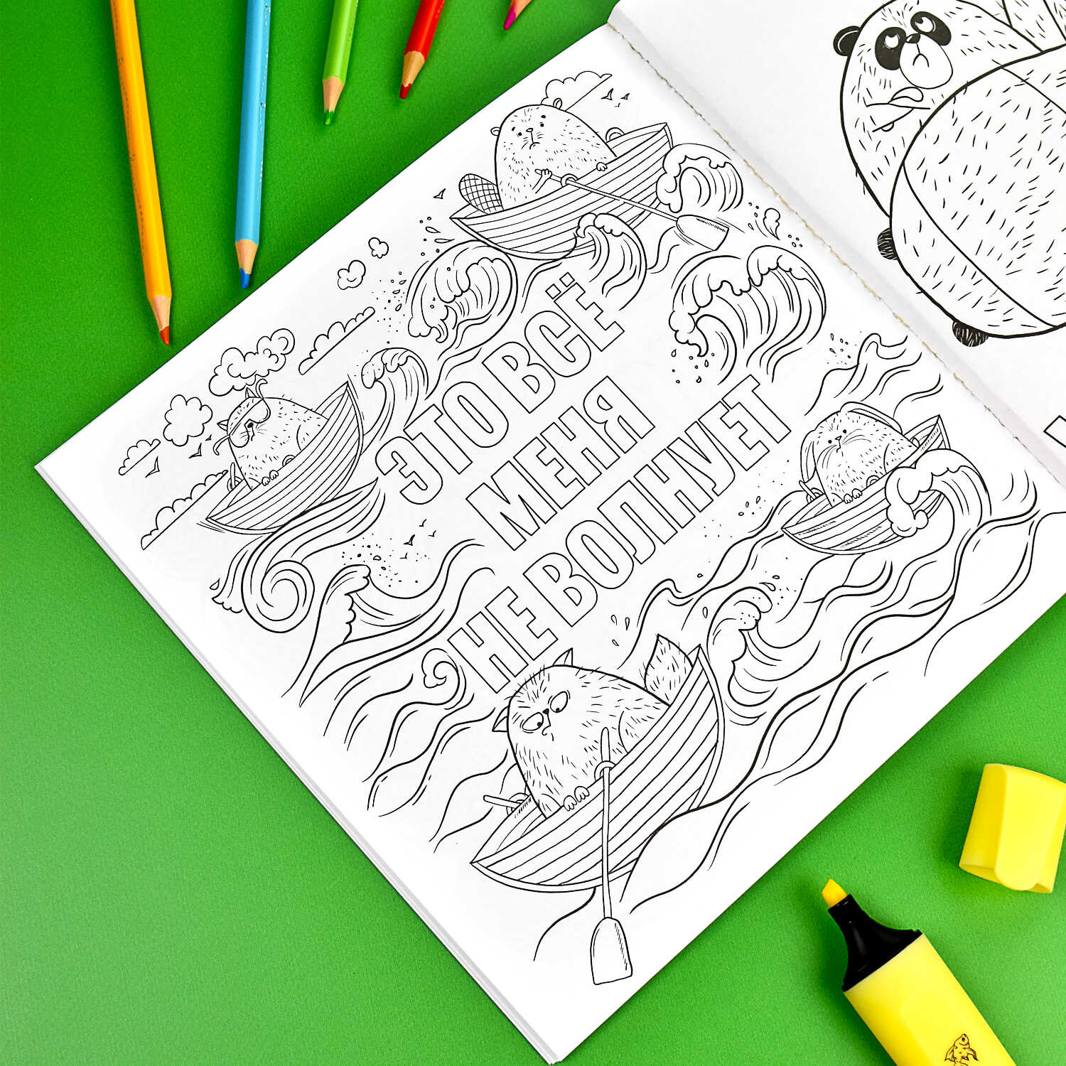 Раскраска для скетч - маркеров 160г/м2 200*140 мм Ботаника Феникс - миниатюра 5