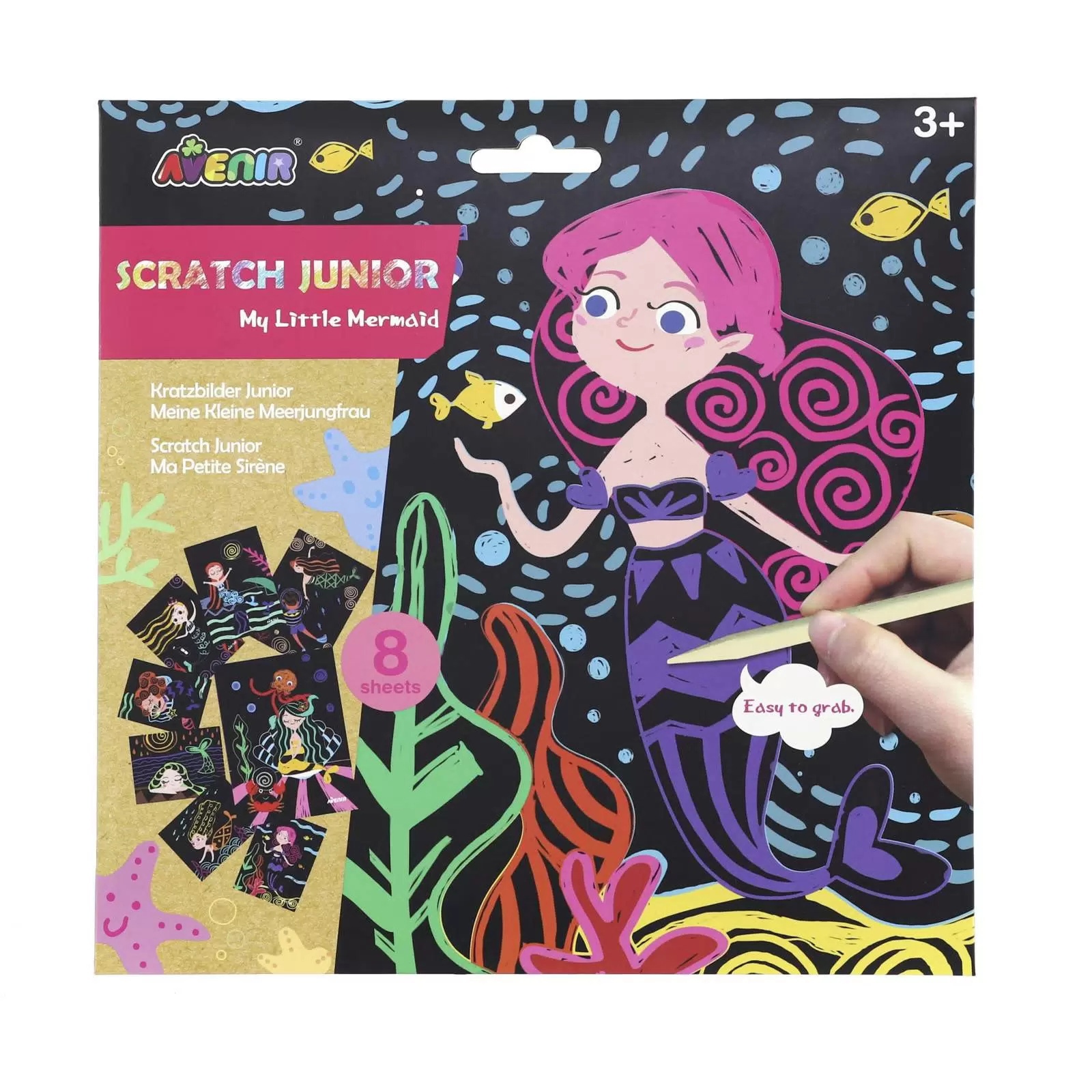 Гравюра цветная Русалки - миниатюра 2